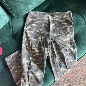 Free People Camo pullover pants